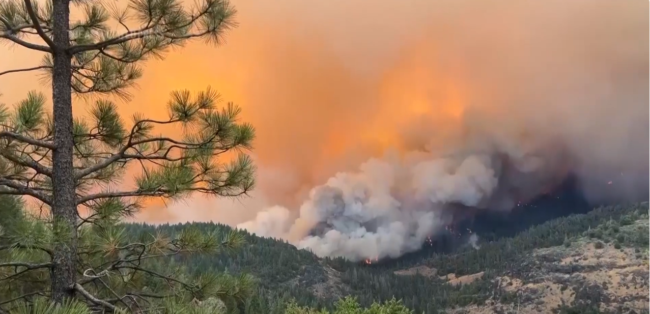 Cooler Weather Aids Firefighters in Battling Massive Blaze Covering Area the Size of Los Angeles