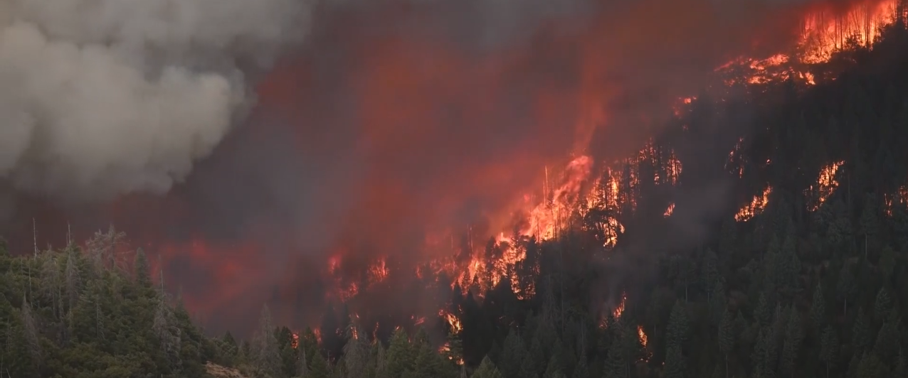 Cooler Weather Aids Firefighters in Battling Massive Blaze Covering Area the Size of Los Angeles