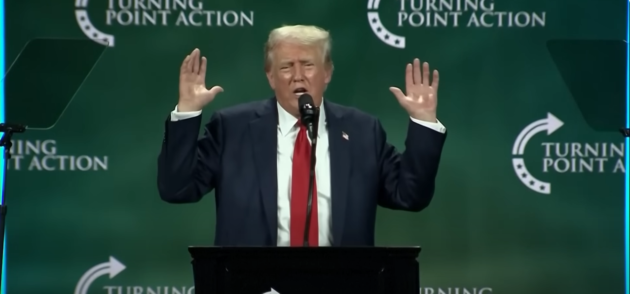 Trump Encourages Christians to Vote, Promises They Won't Need to Again if He Wins in 2024