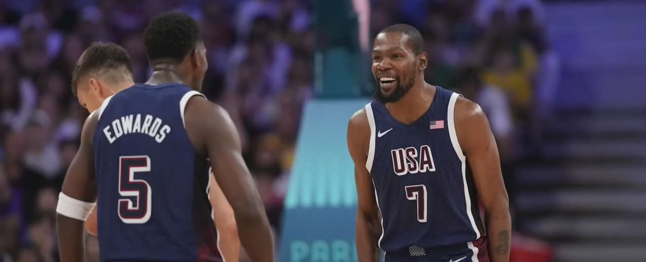 LeBron James and Kevin Durant Power U.S. to Victory Against Serbia in Men's Basketball