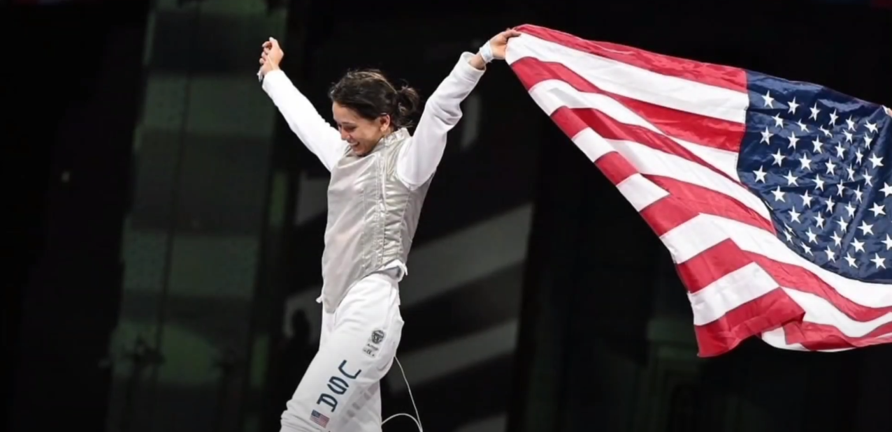                                                                 Lee Kiefer Clinches Second Olympic Gold in Women's Foil Fencing for Team USA